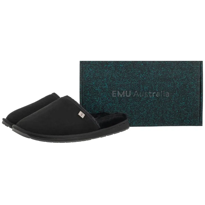 Kapcie EMU Australia Platinium Yamba Black MP11884 – zdjęcie 6
