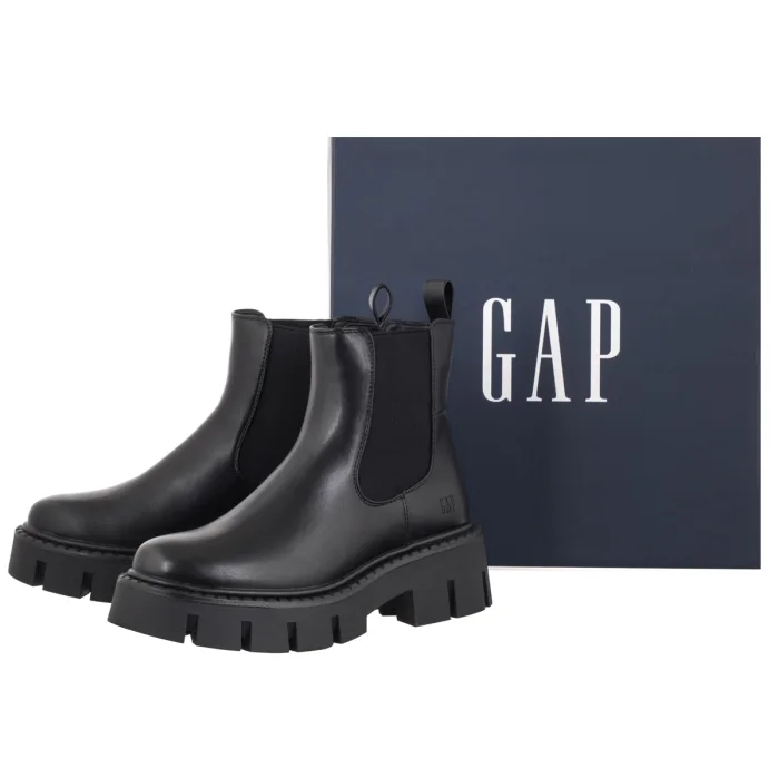 Botki GAP Sophia Low Black GPW6285140003 – zdjęcie 6