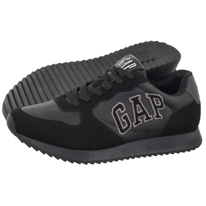 Sneakersy GAP Nashville Arch Logo Black GPM6231050003 – zdjęcie 1