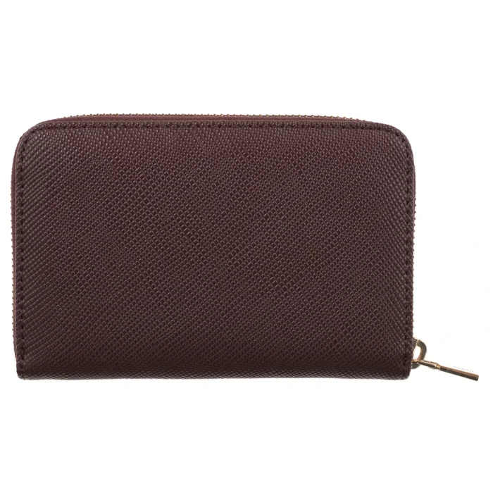 Portfel Guess Laurel II Slg Med Zip Around SWZG74 59140 Burgundy – zdjęcie 3