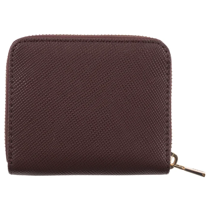 Portfel Guess Laurel II Slg Small Zip Around SWZG74 59137 Burgundy – zdjęcie 3