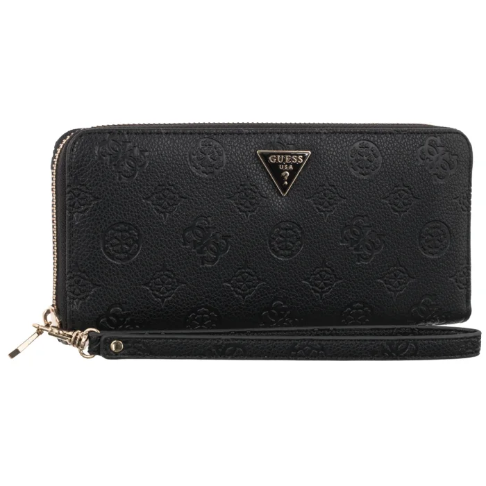 Portfel Guess Blake Slg Large Zip Around SWPD22 22146 Black Logo – zdjęcie 1
