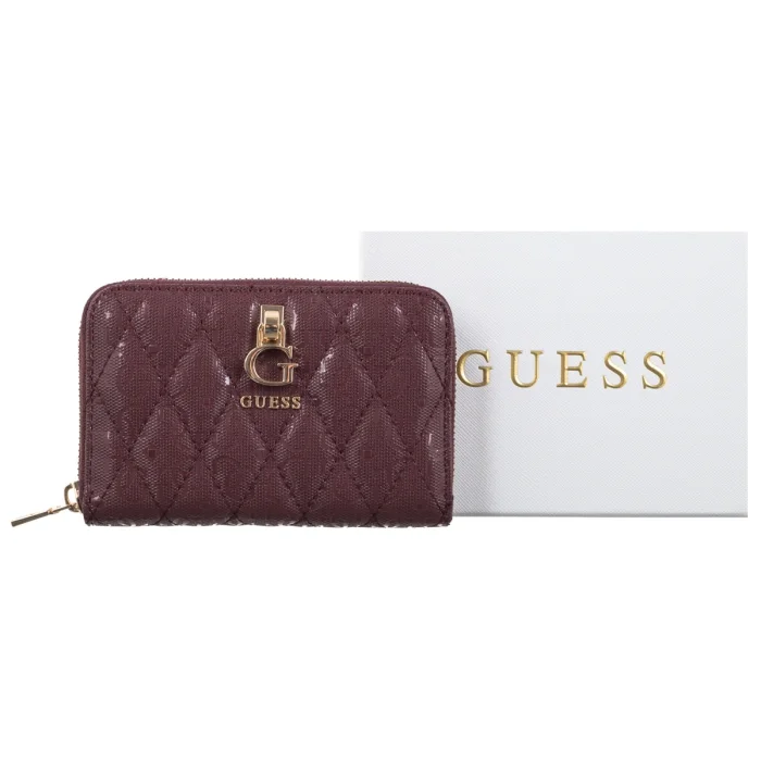 Portfel Guess Tamara Slg Medium Zip Around SWGG23 23140 Merlot – zdjęcie 6
