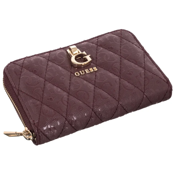 Portfel Guess Tamara Slg Medium Zip Around SWGG23 23140 Merlot – zdjęcie 3