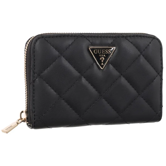 Portfel Guess Juliet Slg Medium Zip Around SWQG24 56140 Black – zdjęcie 1
