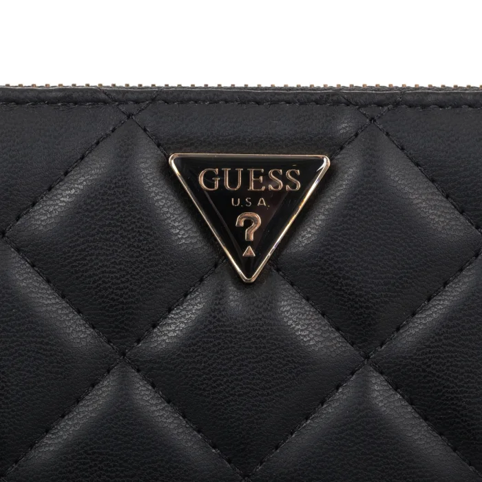 Portfel Guess Juliet Slg Large Zip Around SWQG24 56146 Black – zdjęcie 4