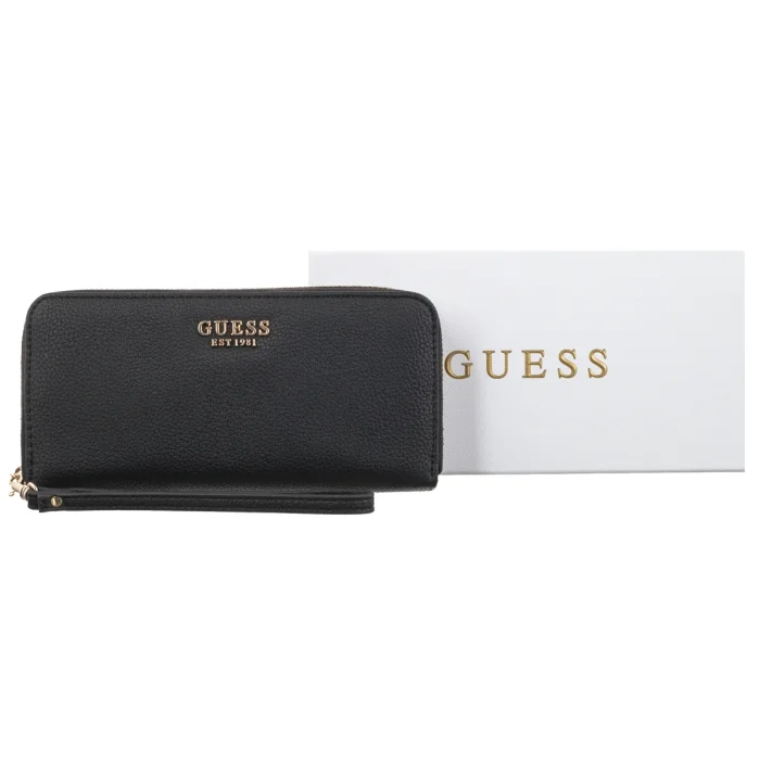 Portfel Guess Melody Slg Large Zip Around SWBG97 35146 Black – zdjęcie 5