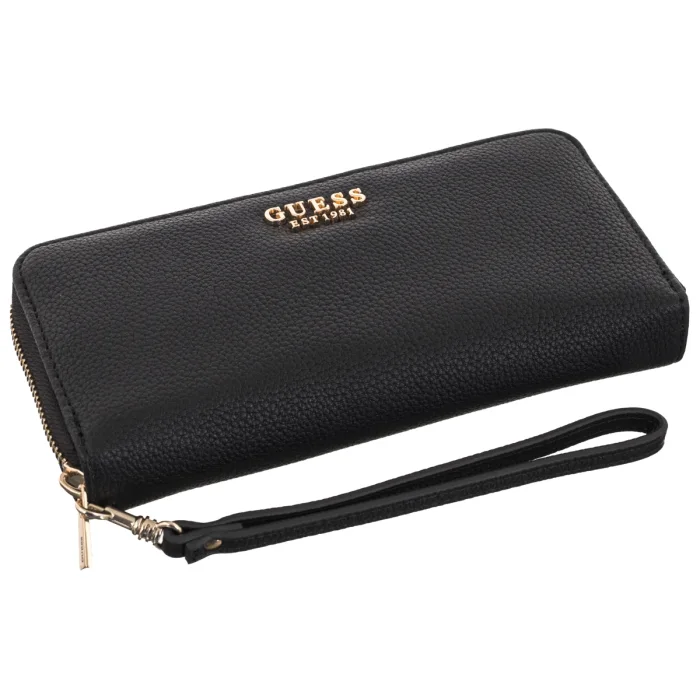 Portfel Guess Melody Slg Large Zip Around SWBG97 35146 Black – zdjęcie 3