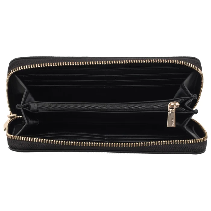 Portfel Guess Melody Slg Large Zip Around SWBG97 35146 Black – zdjęcie 4