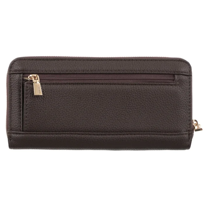 Portfel Guess Melody Slg Large Zip Around SWBG97 35146 Brown – zdjęcie 2