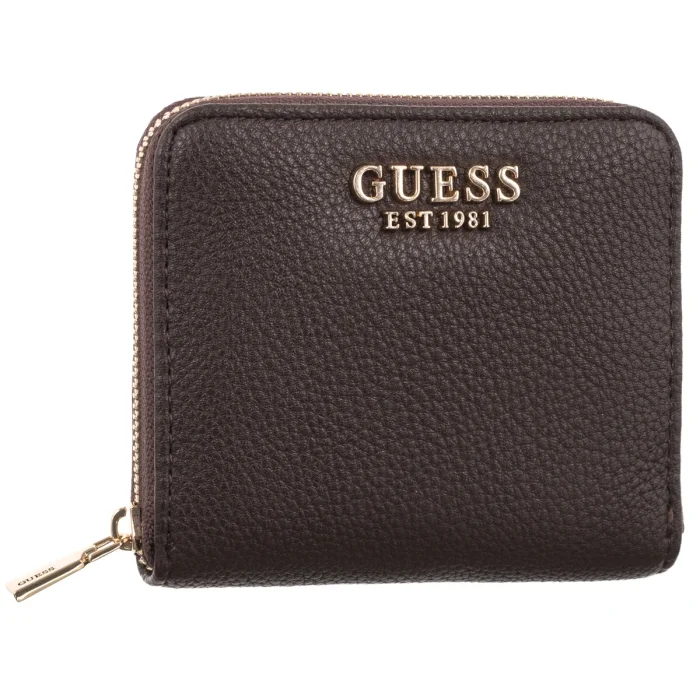 Portfel Guess Melody Slg Small Zip Around SWBG97 35137 Brown – zdjęcie 1