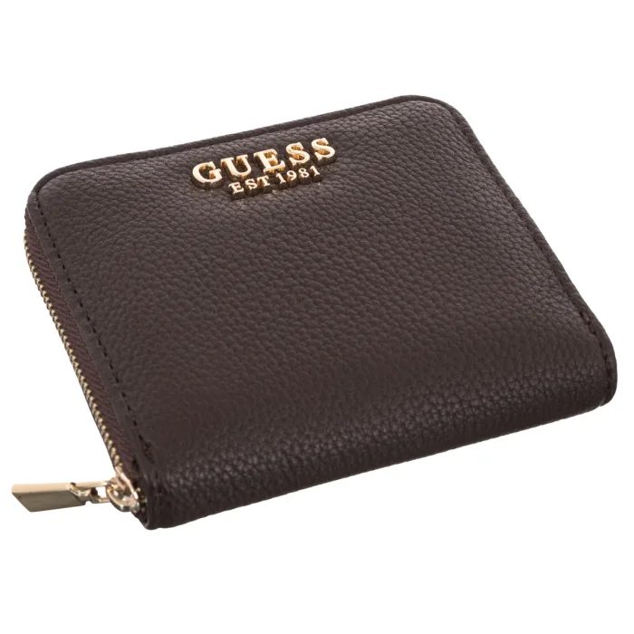Portfel Guess Melody Slg Small Zip Around SWBG97 35137 Brown – zdjęcie 3