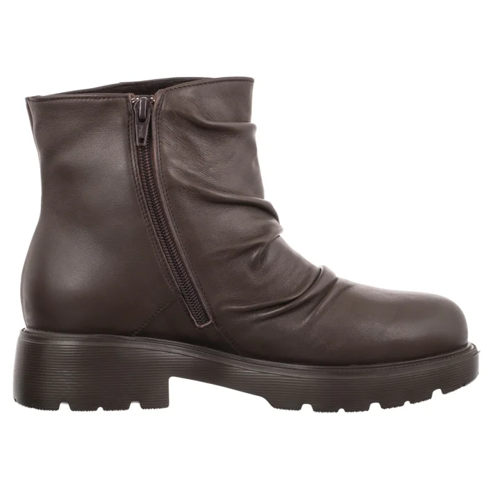 Botki Ryłko Brązowe D2603_Z_ _9RM – zdjęcie 3
