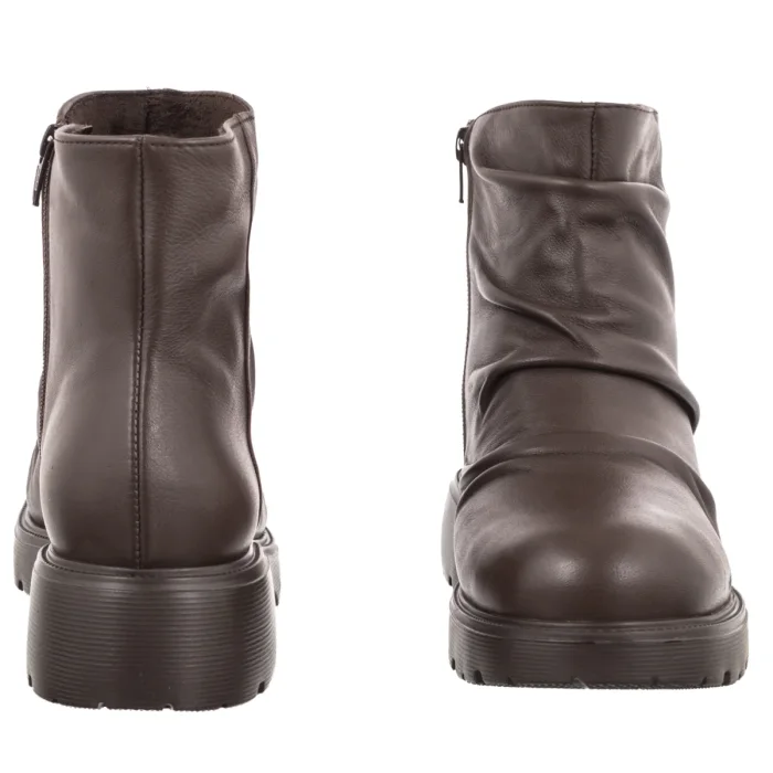 Botki Ryłko Brązowe D2603_Z_ _9RM – zdjęcie 4