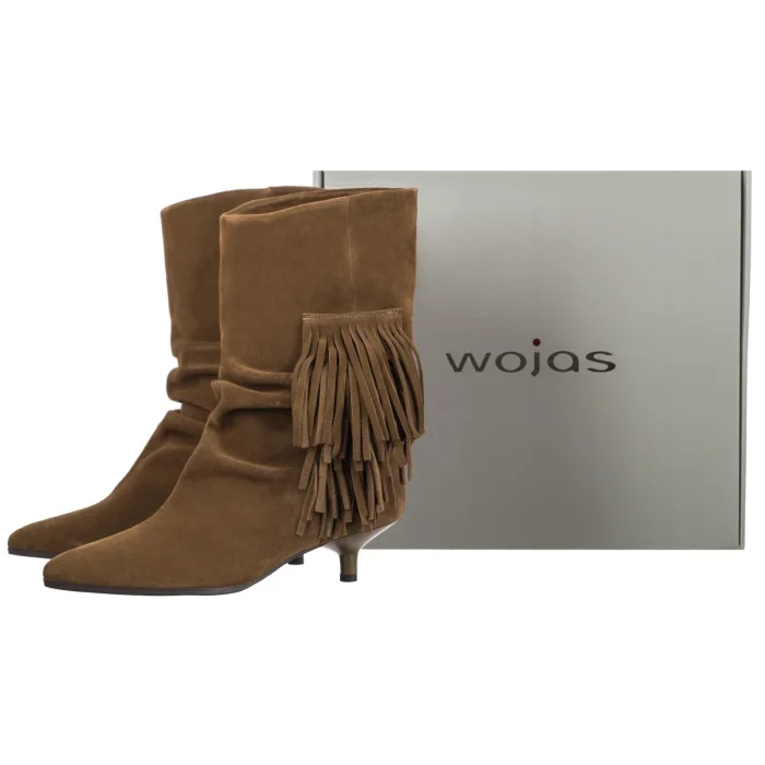 Botki Wojas Brązowe 55407-64 – zdjęcie 6