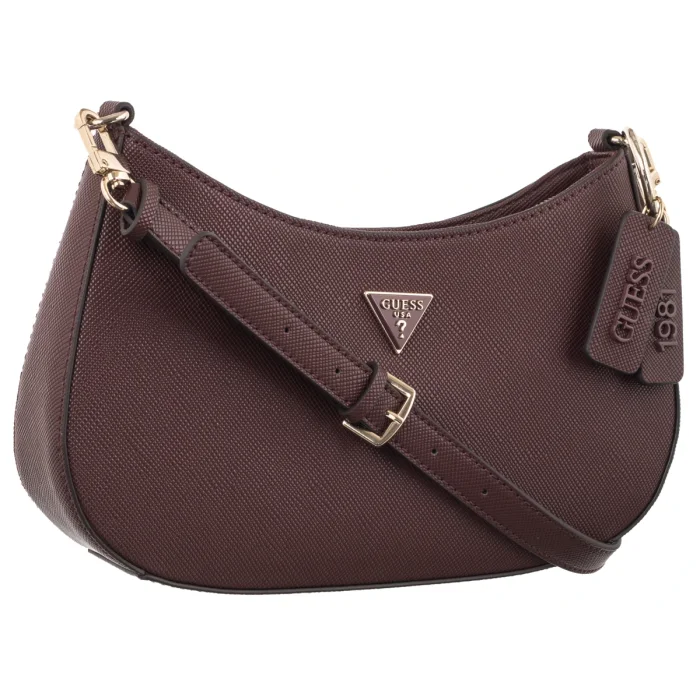 Torebka Guess Noelle II Top Zip Shoulder Bag HWZG96 72180 Burgundy – zdjęcie 1