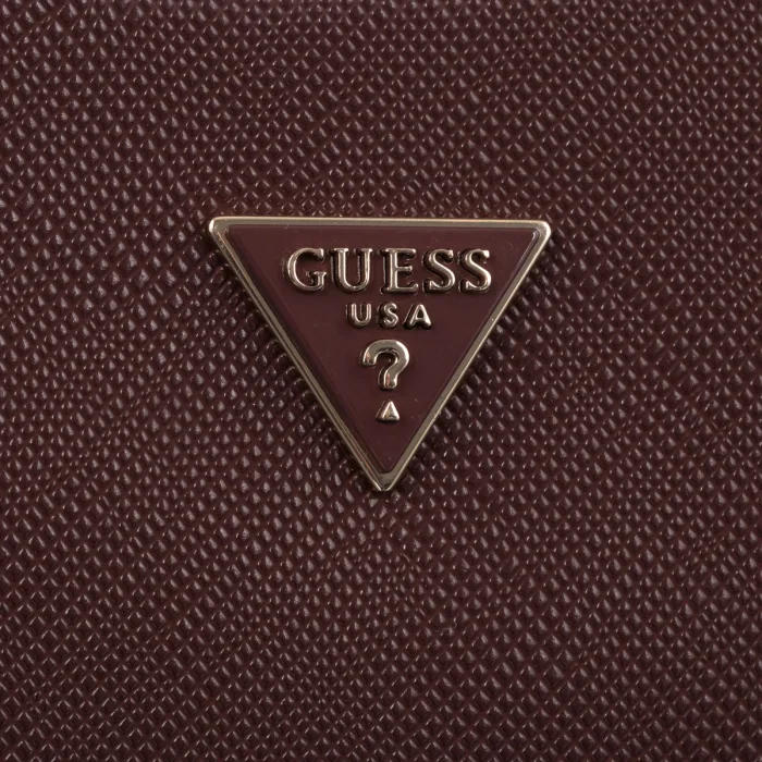 Torebka Guess Noelle II Top Zip Shoulder Bag HWZG96 72180 Burgundy – zdjęcie 5
