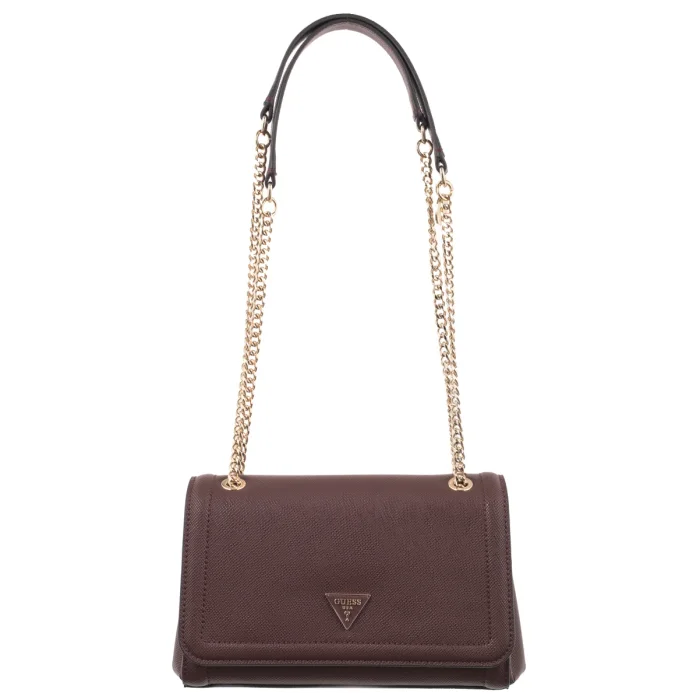 Torebka Guess Noelle II Cnvrtble XBody Flap HWZG96 72210 Burgundy – zdjęcie 2