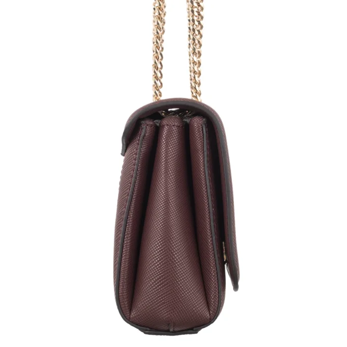 Torebka Guess Noelle II Cnvrtble XBody Flap HWZG96 72210 Burgundy – zdjęcie 3