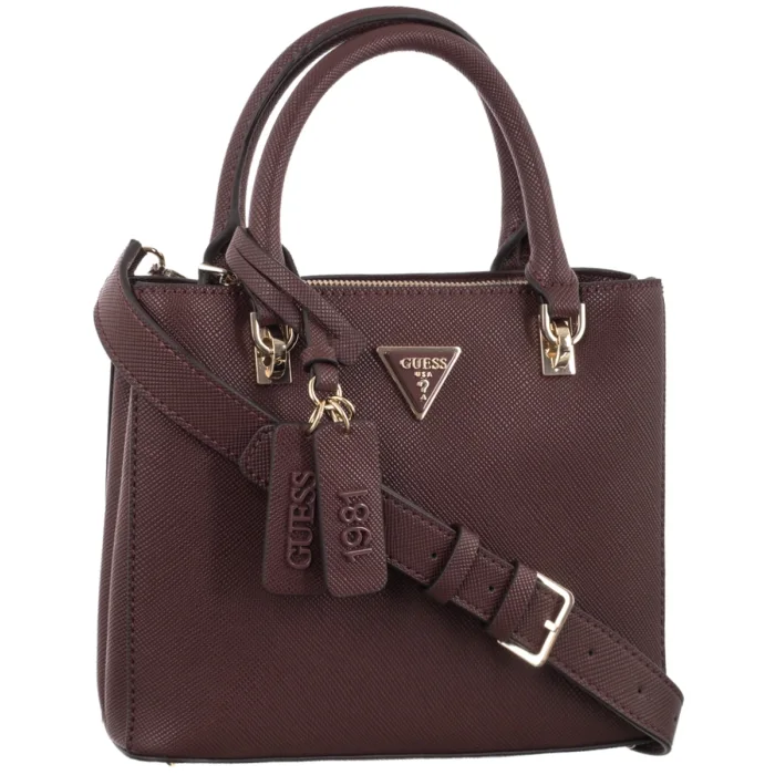 Torebka Guess Noelle II Sml Multi Comp Stchl HWZG96 72050 Burgundy – zdjęcie 1