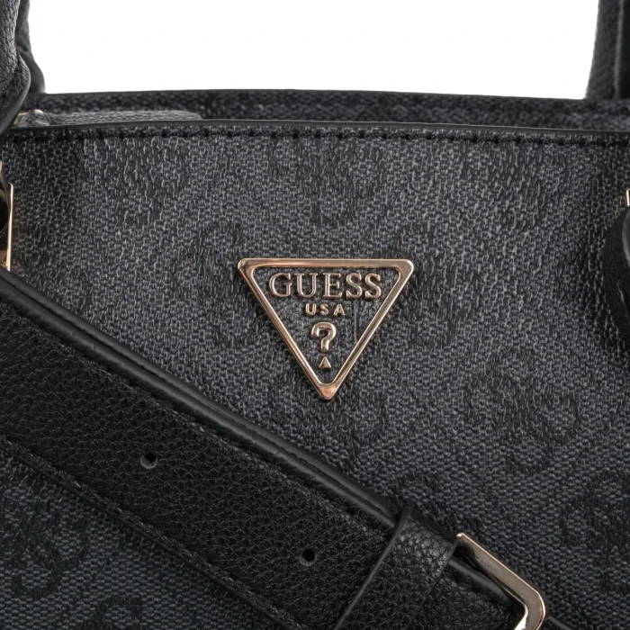 Torebka Guess Noelle II Sml Multi Comp Stchl HWBG96 72050 Coal Logo – zdjęcie 4