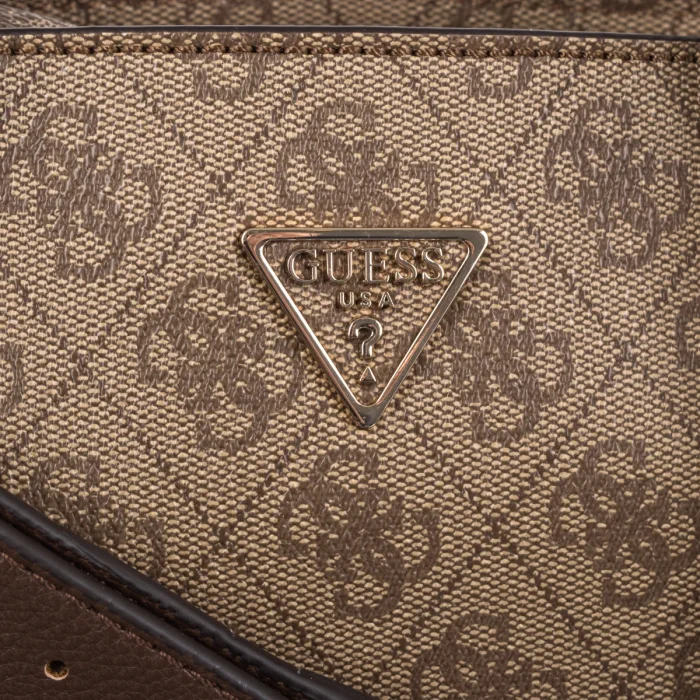 Torebka Guess Noelle II Sml Multi Comp Stchl HWBG96 72050 Latte Logo/Brown – zdjęcie 4