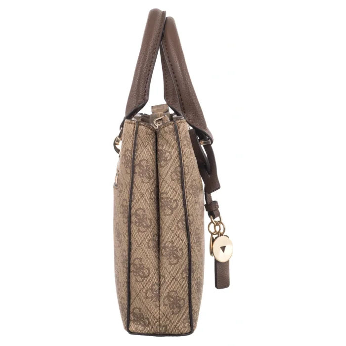 Torebka Guess Noelle II Sml Multi Comp Stchl HWBG96 72050 Latte Logo/Brown – zdjęcie 3
