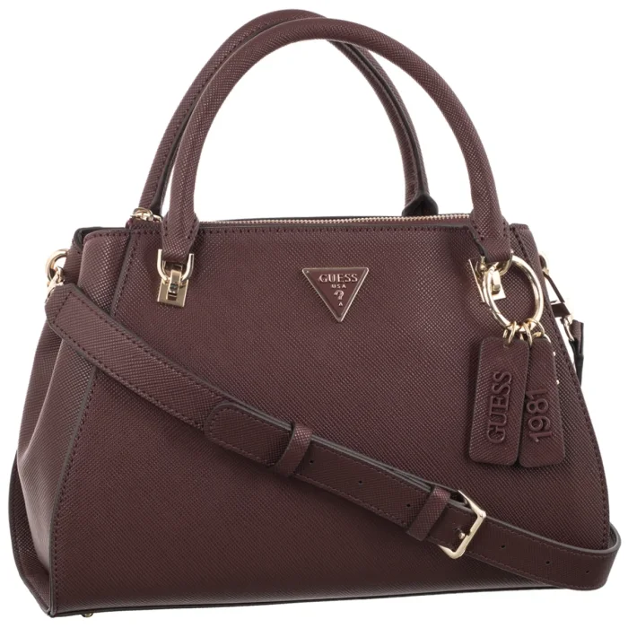 Torebka Guess Noelle II Luxury Satchel HWZG96 72070 Burgundy – zdjęcie 1