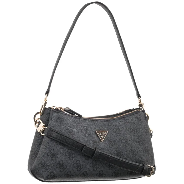 Torebka Guess Noelle II 3 Comp Shldr Xbody HWBG96 72730 Coal Logo – zdjęcie 1