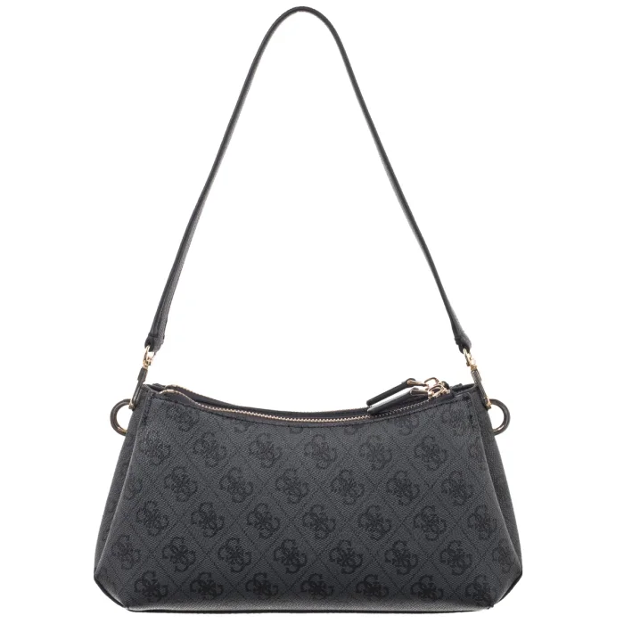 Torebka Guess Noelle II 3 Comp Shldr Xbody HWBG96 72730 Coal Logo – zdjęcie 2