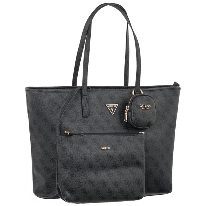 Torebka Guess Power Play II Large Tech Tote HWSL71 24240 Coal Logo – zdjęcie 5