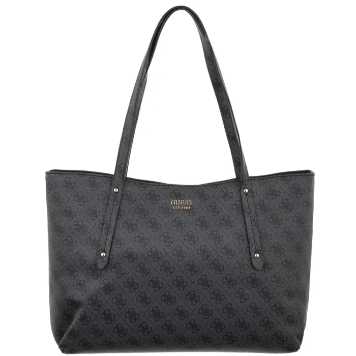 Torebka Guess Brenton Top Zip Tote HWLG96 48240 Coal Logo – zdjęcie 1