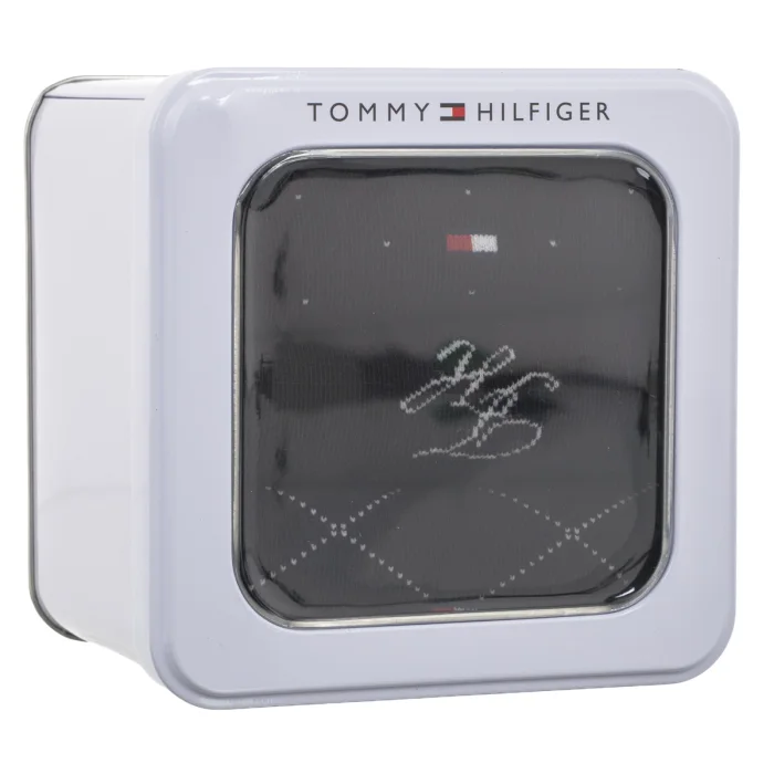 Skarpetki Tommy Hilfiger TH Women Sock 3P Gift Monogram Black 701242186 002 – zdjęcie 4