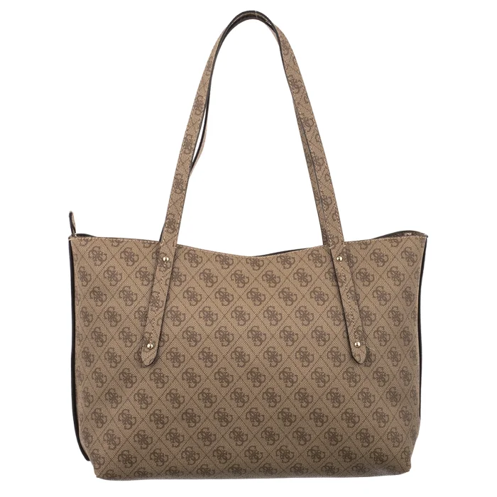 Torebka Guess Brenton Top Zip Tote HWLG96 48240 Latte Logo – zdjęcie 2
