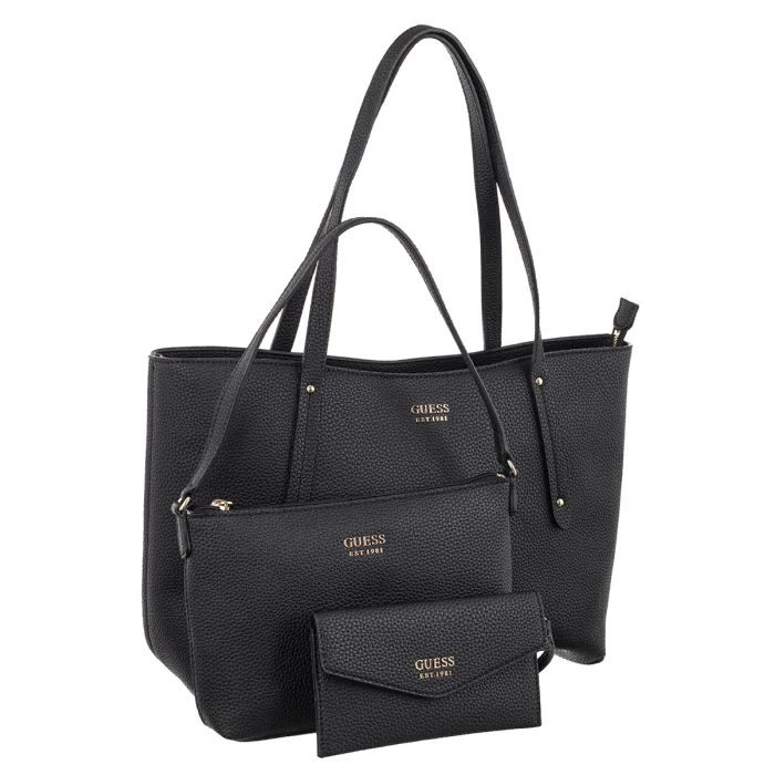 Torebka Guess Brenton Top Zip Tote HWPG96 48240 Black – zdjęcie 4
