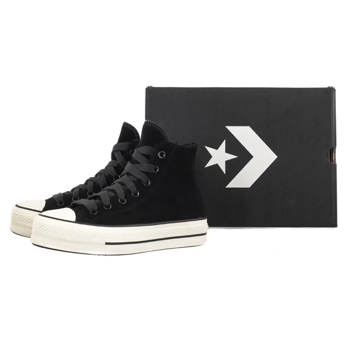 Trampki Converse CTAS Lift Hi Black/Black/Egret A24113C – zdjęcie 7