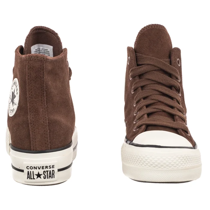 Trampki Converse CTAS Lift Hi Heavy Duty Brown/Black/Egret A24114C – zdjęcie 4