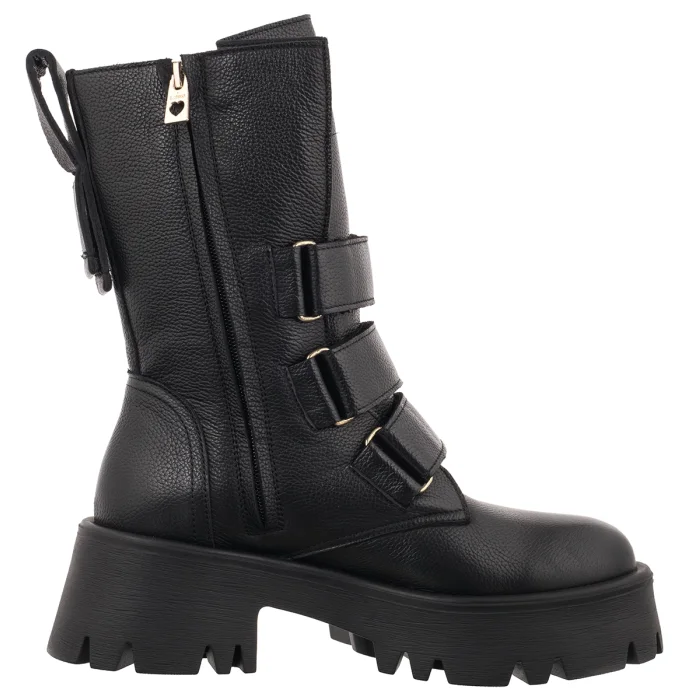 Botki Karino Czarne 6115/126-L – zdjęcie 3