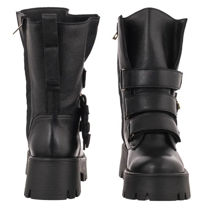 Botki Karino Czarne 6115/126-L – zdjęcie 4