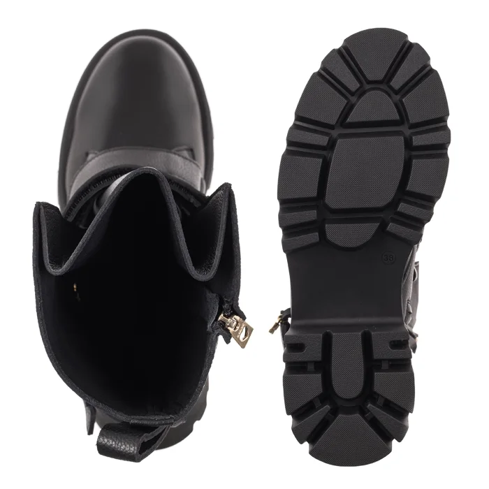 Botki Karino Czarne 6115/126-L – zdjęcie 5