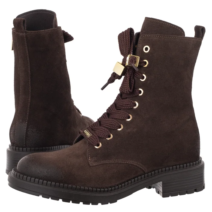 Botki Karino Brązowe 6153/015-L – zdjęcie 1