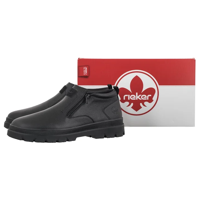 Botki Rieker Czarne B4051-00 Black – zdjęcie 6