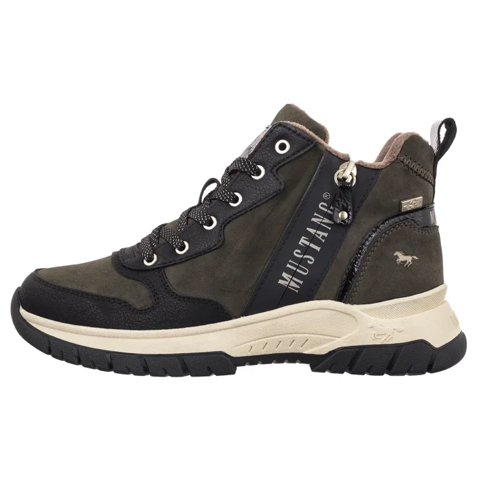 Trzewiki Mustang Khaki 15M017200600 – zdjęcie 2