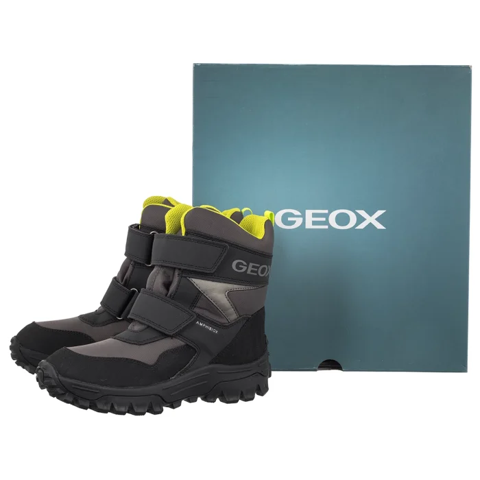 Śniegowce Geox Himalaya Boy Dark Grey/Lime J46FRE 0FU50 C1267 – zdjęcie 6