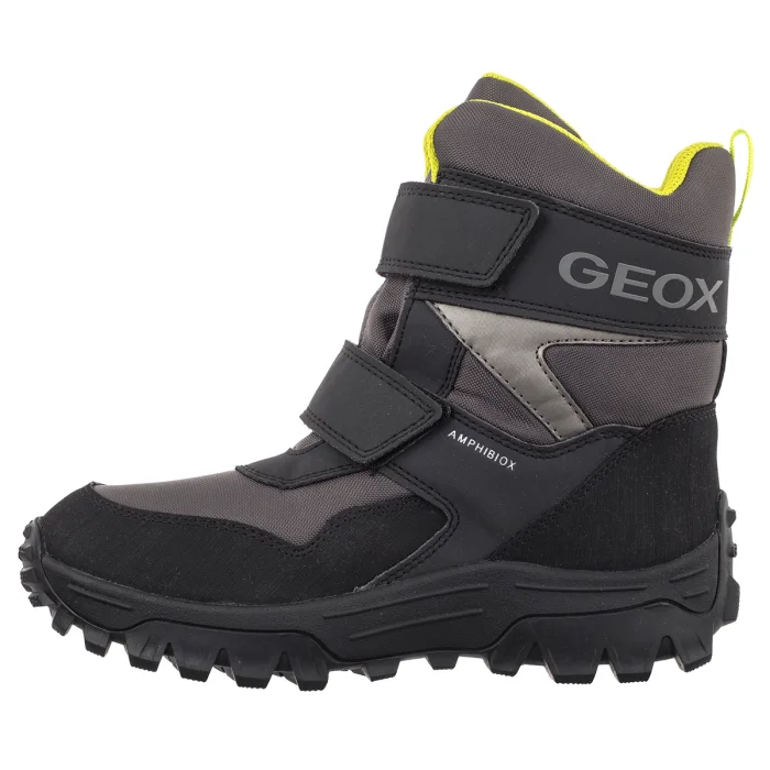 Śniegowce Geox Himalaya Boy Dark Grey/Lime J46FRE 0FU50 C1267 – zdjęcie 2