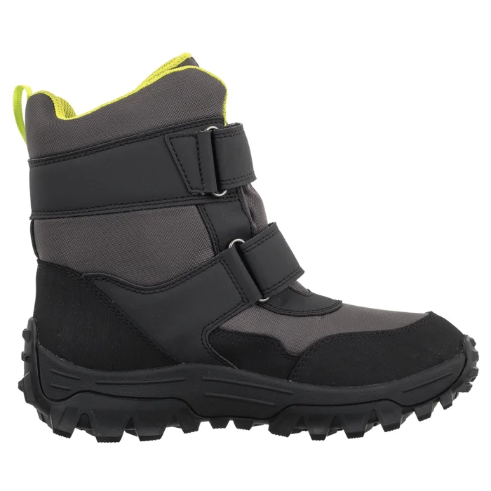 Śniegowce Geox Himalaya Boy Dark Grey/Lime J46FRE 0FU50 C1267 – zdjęcie 3