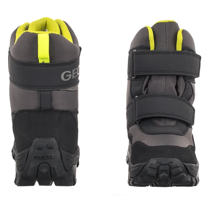 Śniegowce Geox Himalaya Boy Dark Grey/Lime J46FRE 0FU50 C1267 – zdjęcie 4