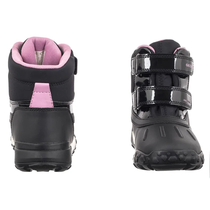 Śniegowce Geox Trekkyup Baby Girl Black/Dark Pink B566MC 054FU C9231 – zdjęcie 4