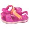 Sandałki Crocs Crocband Sandal Kids Electric Pink/Cantaloupe 12856-6QZ