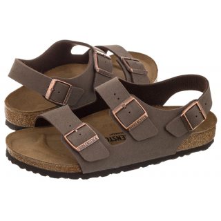 Sandały Birkenstock Milano BF Nubuck Mocca 634501